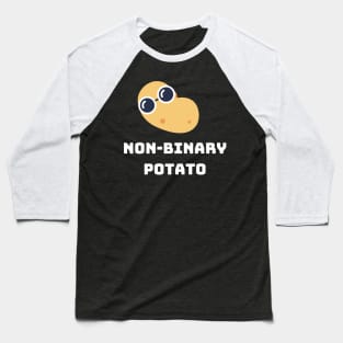 Non-binary potato Baseball T-Shirt